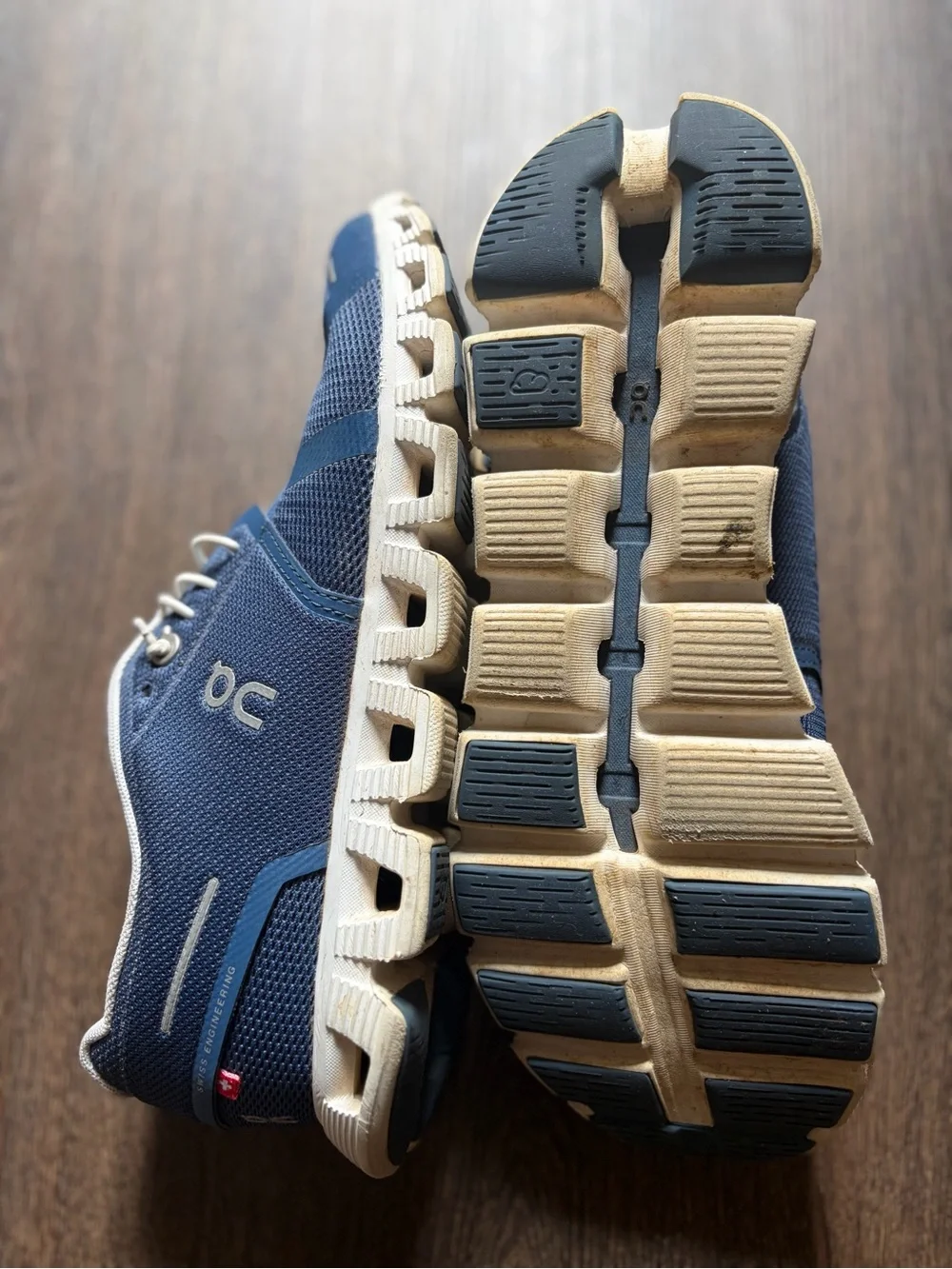 On Cloud - Cloud 5 Women’s Sneaker, Denim, 9.5